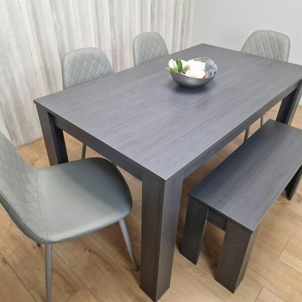 Kosy Koala Dining Table Set with 4 Chairs and a Bench Dining Room and Kitchen table set of 4