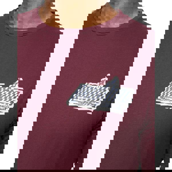 Crosshatch Mens Jampstead T-Shirt - Rum Raisin - 