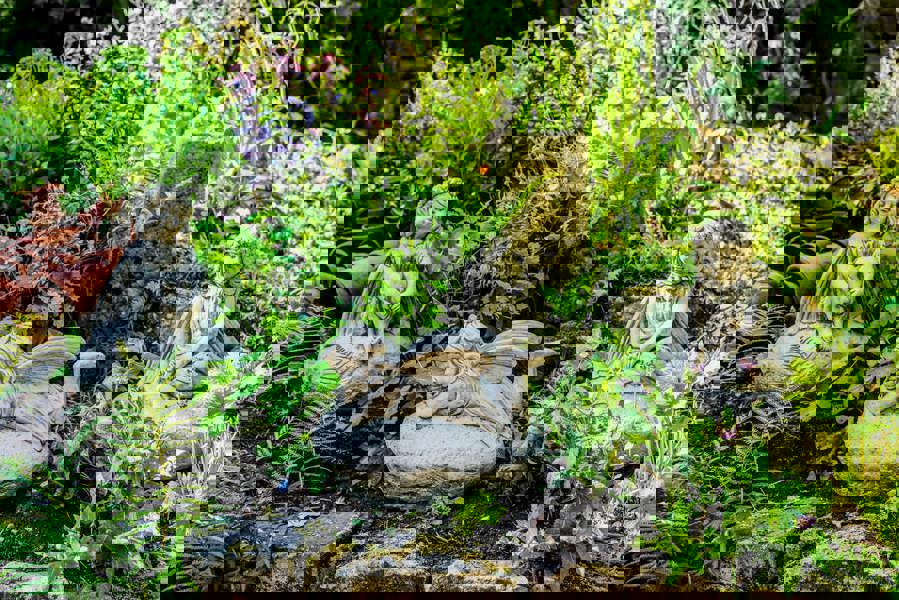 Wonderful Set of Three Fairy Garden Ornaments