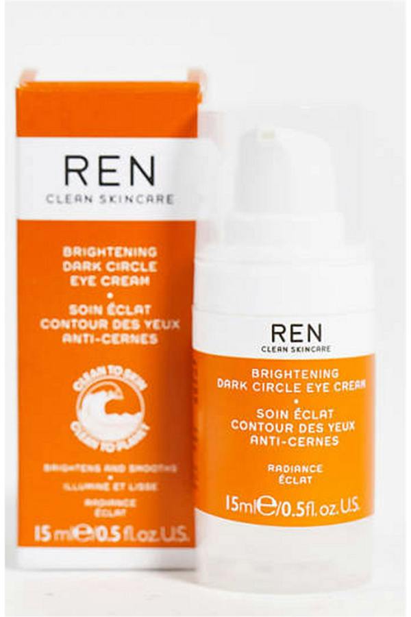Ren Clean Skincare Brightening Dark Circle Eye Cream 15ml Clean to Skin Brighten Smooth
