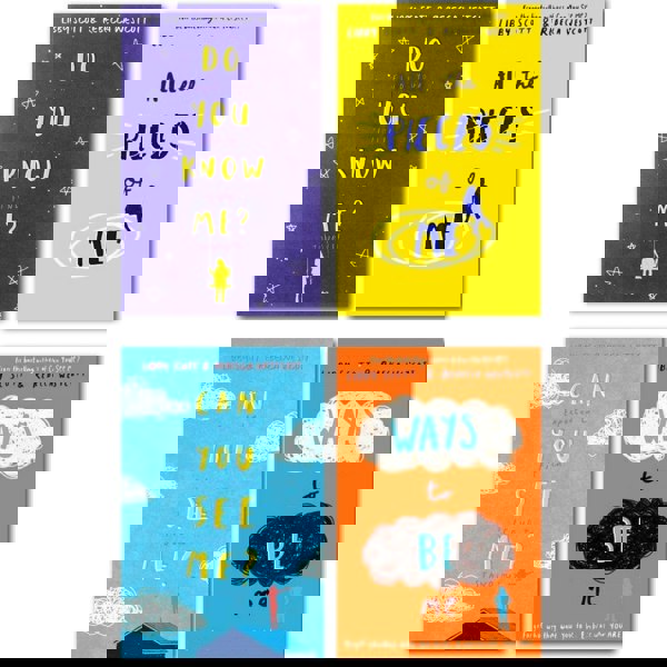 Can You See Me Series 4 Books Collection Set (Can You See Me?, Do You Know Me?, Ways to Be Me, All the Pieces of Me)