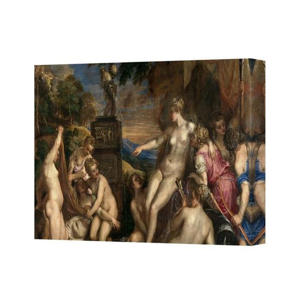 Benjamin Tate Design Classical Nude Mythology Scene Canvas Wall Art Print
