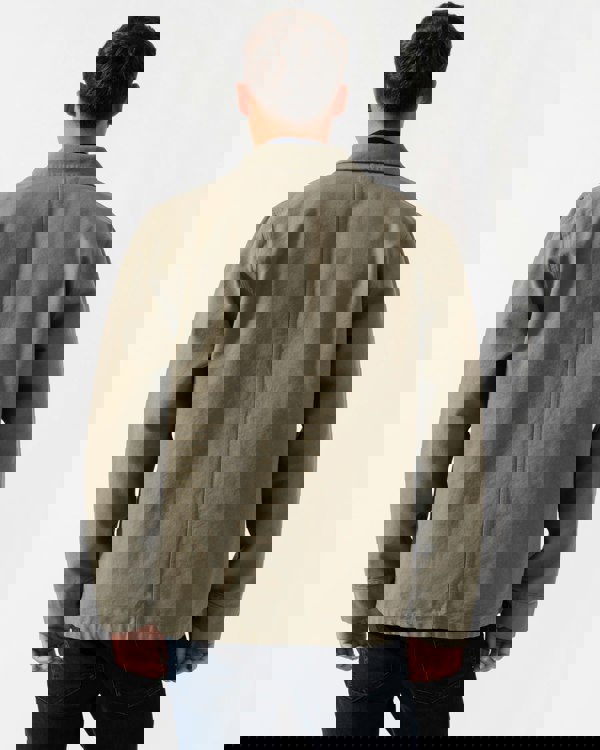 Colorful Standard Mens Organic Workwear Jacket - Dusty Olive