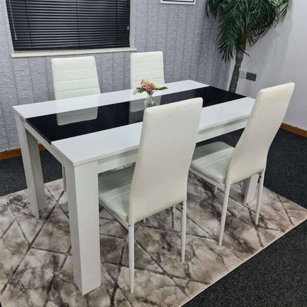 Kosy Koala Dining Table Set with 4 Chairs Dining Room, and Kitchen table set of 4