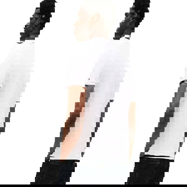 Tommy Hilfiger Logo Crew Graphic T-Shirt White