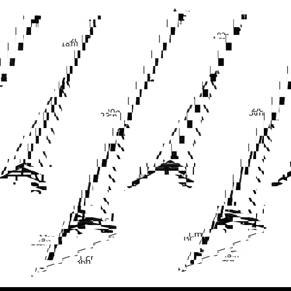 Monstershop Folding Punch Bag Stand