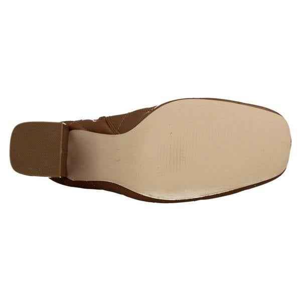Spot On Ladies Spot On Block Heel Ankle Boots