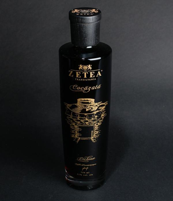 Zetea Blackcurrant Liqueur (Cocazata / Lichior coacaze) 750ml