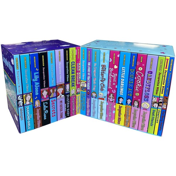 Jacqueline Wilson Collection 21 Book Set (Double Act, Candyfloss, Rent a Bridesmaid, Cookie)