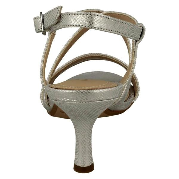 Clarks Ladies Clarks Strappy Heeled Sandals Amali Buckle