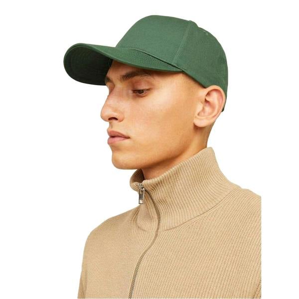 Jack And Jones Mens Plain Baseball Cap - Laurel Wreath - 