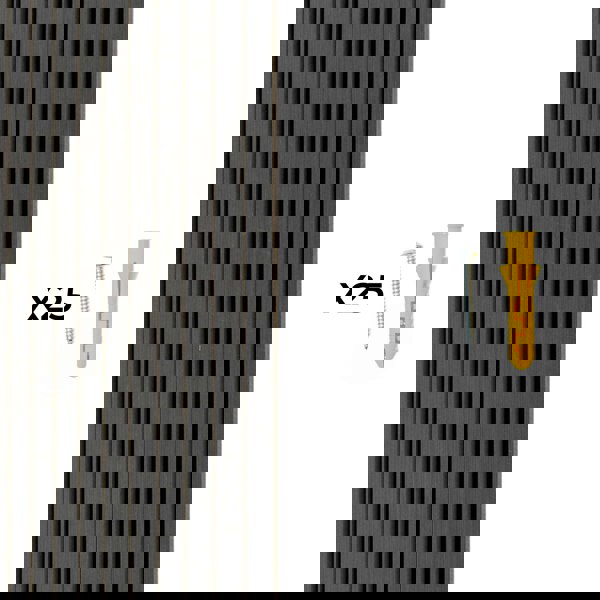 Monstershop Acoustic Slat Wall Panel – Anthracite Grey