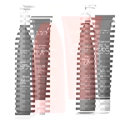 L'Anza Healing Curl Power Butter Shampoo + Curl Flex