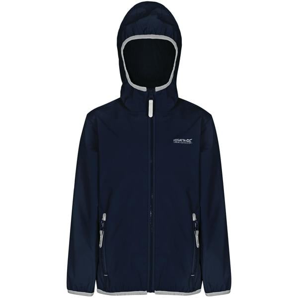 Regatta Great Outdoors Childrens/Kids Lever II Packaway Rain Jacket - Navy - 