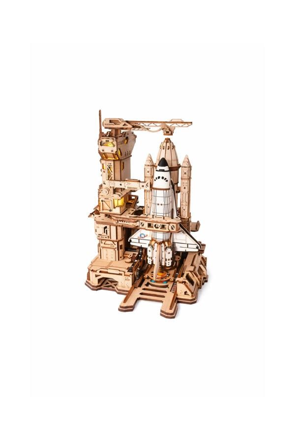 Dyzi 446 Piece Space Shuttle 3D Wooden Puzzle Model Kit