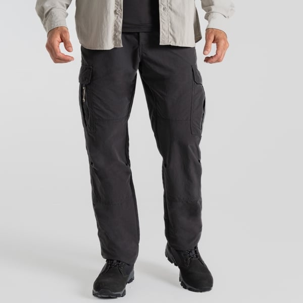 Craghoppers Men's III Nosilife Cargo Trousers - Black Pepper