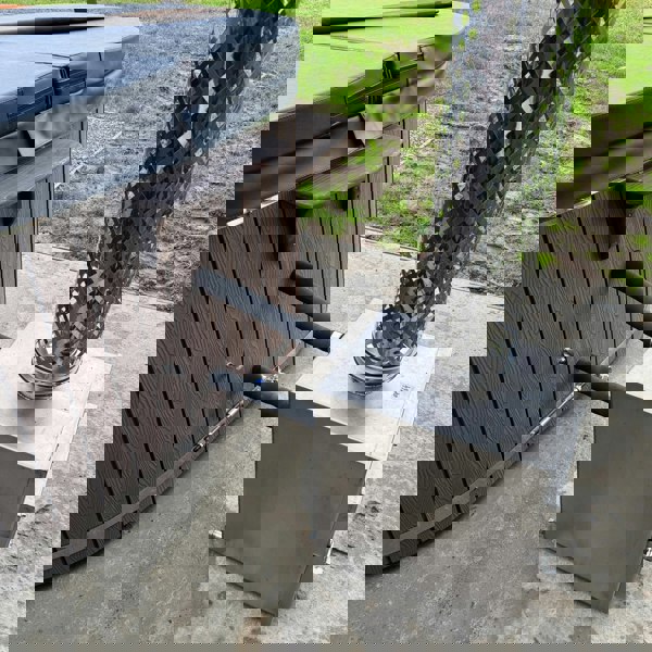 Ofuro wood-fired tub with external heater