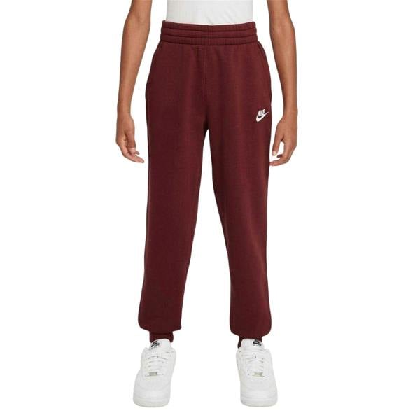 Nike Childrens/Kids Fleece Jogging Bottoms - Team Red - 
