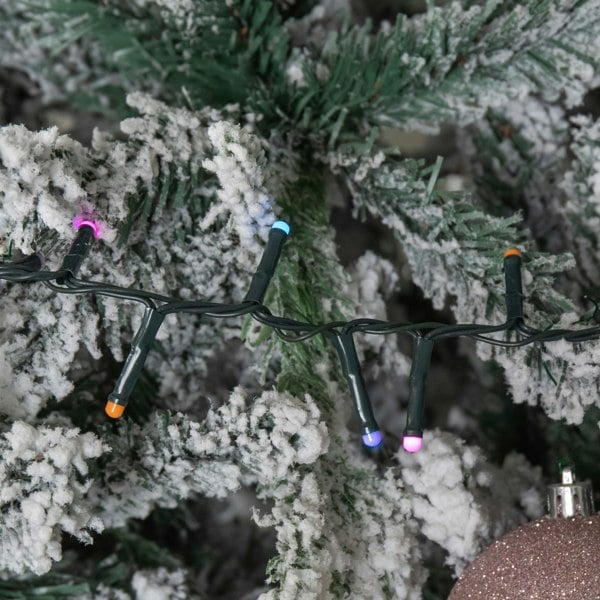 Samuel Alexander 9m 360 LED Battery Operated Christmas BerryBrights String Lights in Rainbow