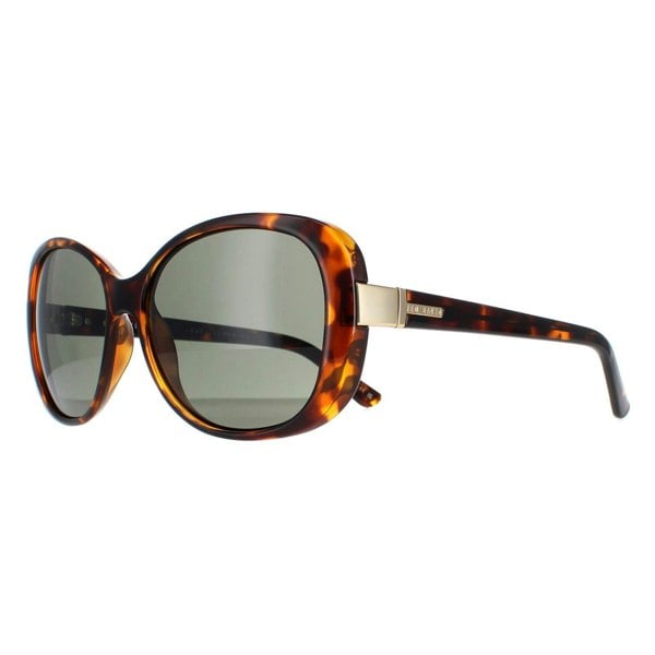 Ted Baker Sunglasses TB1343 Nola 169 Havana Light Green