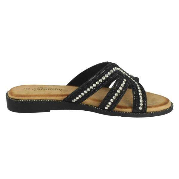 Savannah Ladies Savannah Flat Mule Sandals F00472
