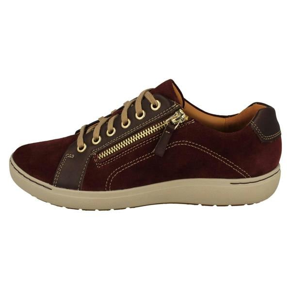 Clarks Ladies Clarks Casual Lace Up Trainers - Nalle Lace