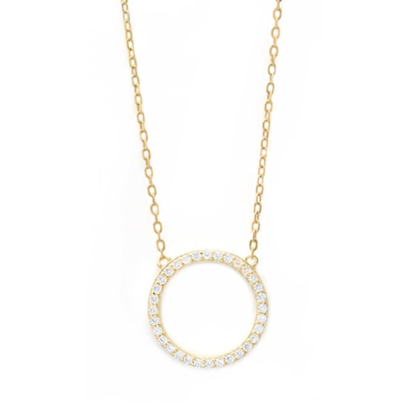 Say It With Circle of Life Necklace - Sterling Silver