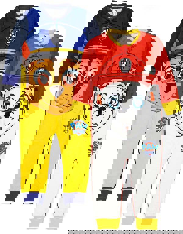 Paw Patrol Boys Blue Large Character Placement Print Multi-Pack of 2 Onesies