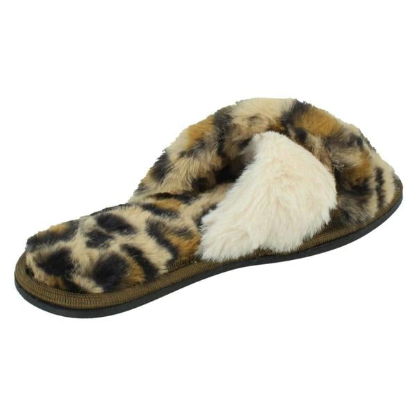 Spot On Girls Spot On Fluffy Mule Slippers X2122