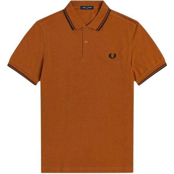 Fred Perry M3600 356 356 Orange Polo Shirt Mens M
