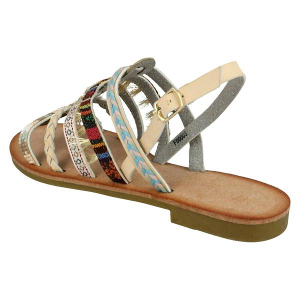 Savannah Ladies Savannah Braided Slingback Sandals