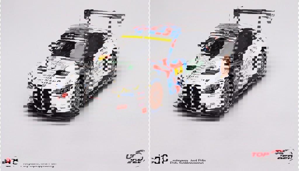 TSM BMW M4 GT3 No.7 Studie BMW M4 X CRS 2023 Super GT Series 1:18 TSM TS0518