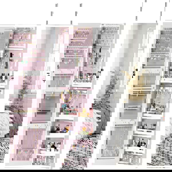 Wall-mounted Jewelry Cabinet