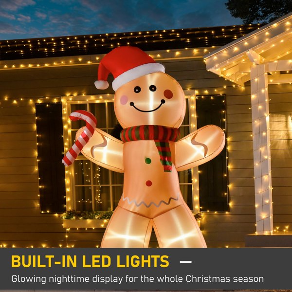 Inflatable Gingerbread Man