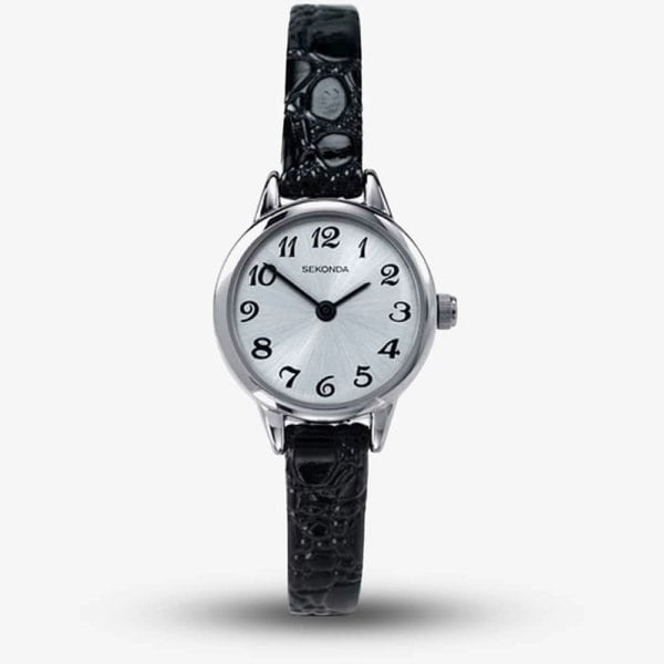 Sekonda Easy Reader Black Strap Watch 4471