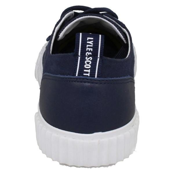 Lyle & Scott Mens Lyle & Scott Lace Up Casual Canvas Mitchell FW1008