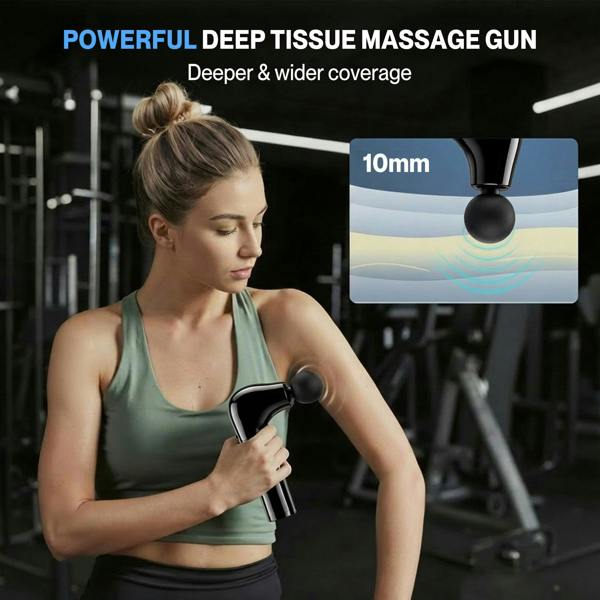 Spector Massage Gun Deep Tissue Back Muscle Percussion Massager Faster Relief