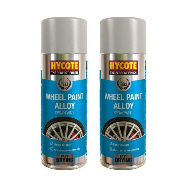 Hycote 2X Hycote Alloy Wheel Spray Paint 400ml