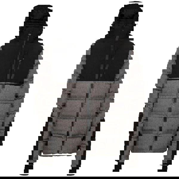 Trespass Mens Delabole Padded Jacket - Grey Marl