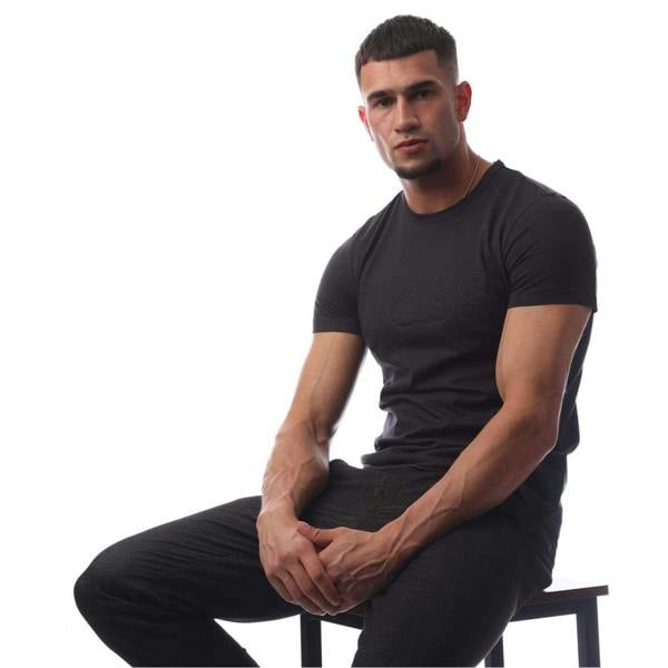 Boss Mens Teebo T-Shirt - Dark Blue - 