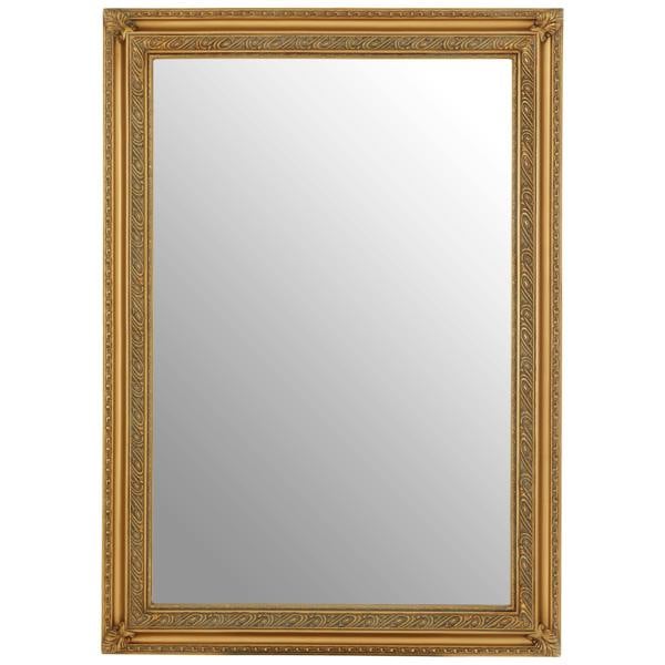Andrey Gold Finish Wall Mirror.