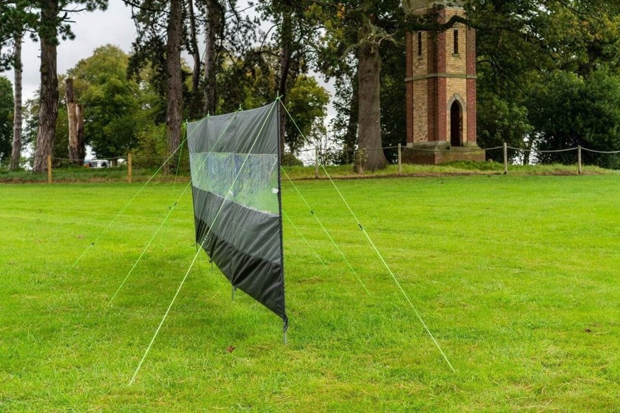 Charcoal Compact Vision Windbreak OLPRO