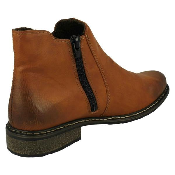 Rieker Ladies Rieker Casual Heeled Ankle Boots Z4994