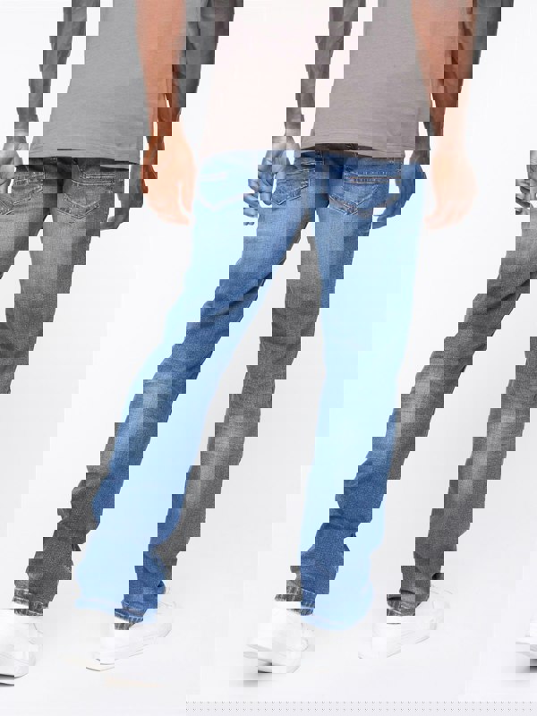 Crosshatch Svelte Slim Fit Stretch Jeans Stone Wash
