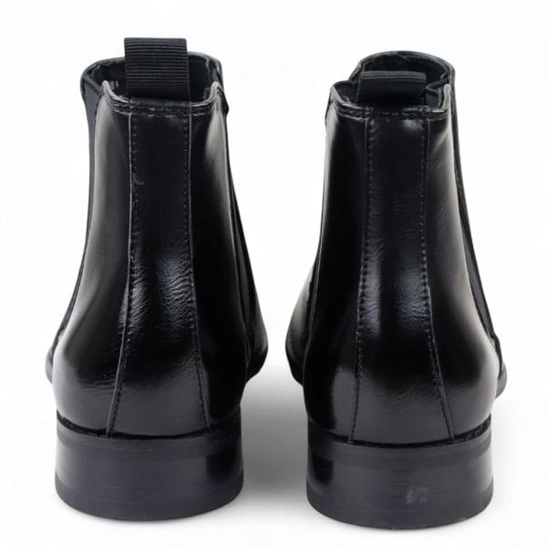 Dolcetto Men's Chelsea Slip-On Office Ankle Boots