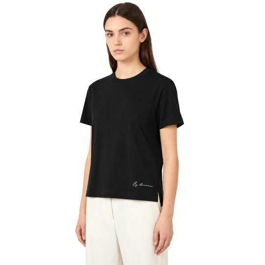 By Lanvin Small Signature Logo Black T-Shirt