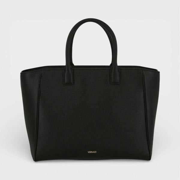 Versace La Medusa Medium Tote Bag Black