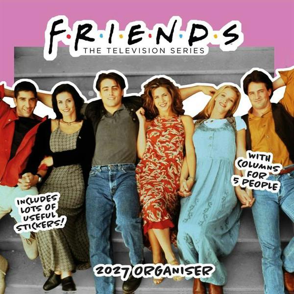 Friends Family Organiser 2027, Family Planners, Month To View, Entertainment, Gift