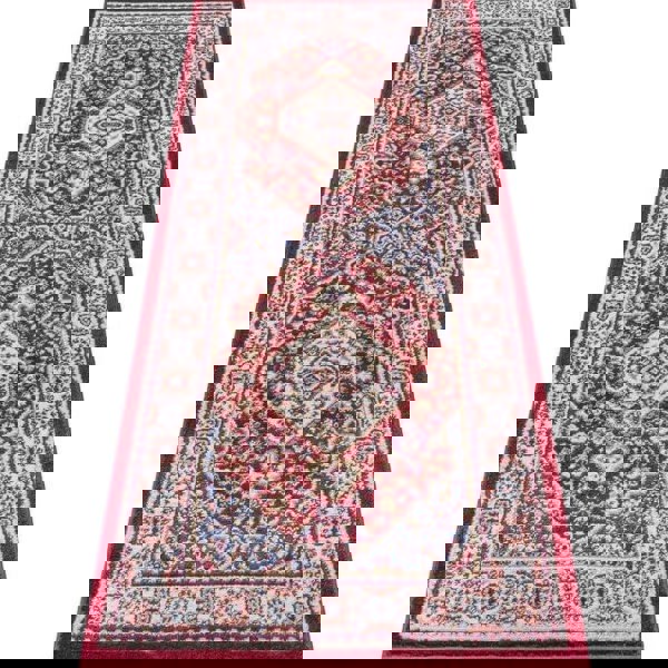 Orient Low Pile Rug Medallion Design