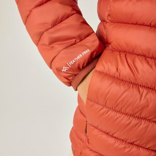 Regatta Kids Marizion Hooded Padded Jacket - Rooibos Tea/Black